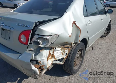 2003 Toyota Corolla Le из США, поврежденный, VIN 2T1BR32E63C133803